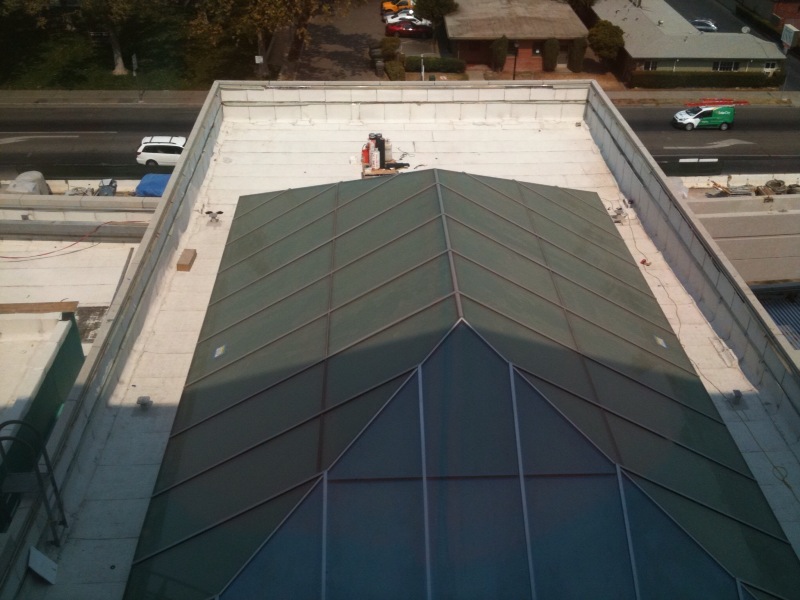 Skylight from above